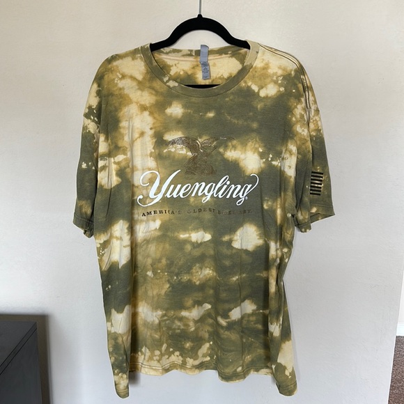 Next Level Apparel Other - Yuengling T-Shirt Custom Bleached Dyed Unisex XXL